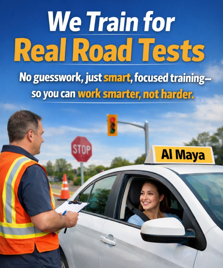 We Train for Real Road Tests1