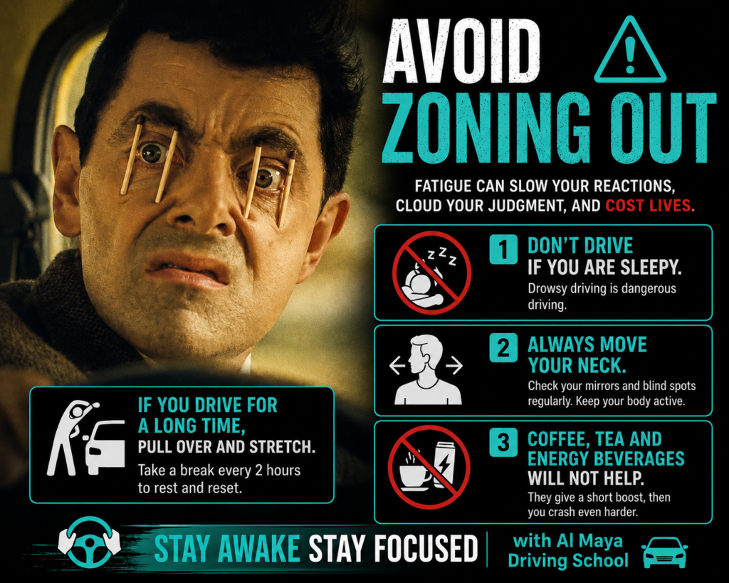Avoid zoning out