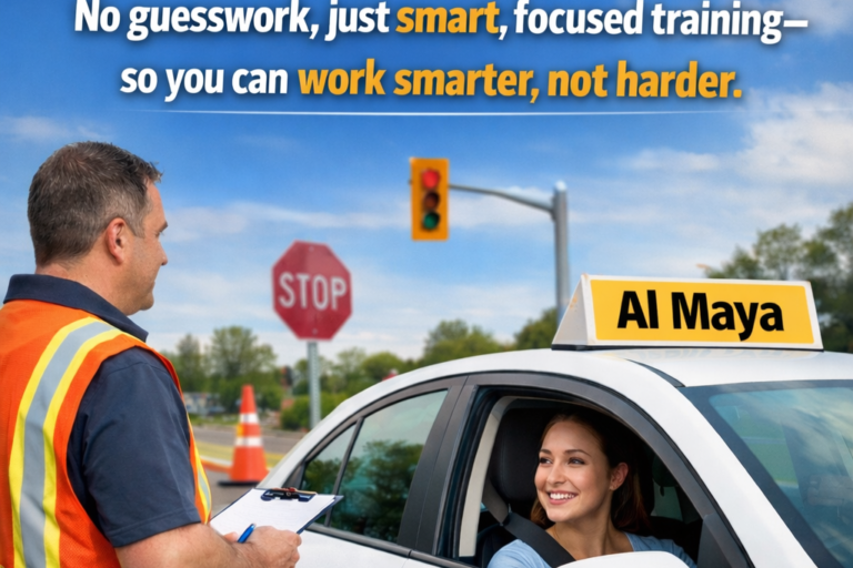 We Train for Real Road Tests111